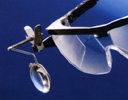 B & L eyeglass loupe