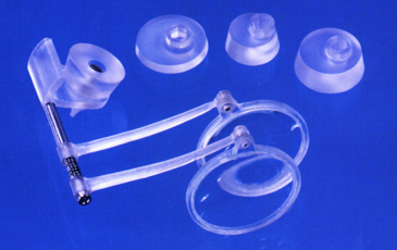 Eyeglass Loupe Showing Cams