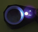 UV Light on Triplet Loupe