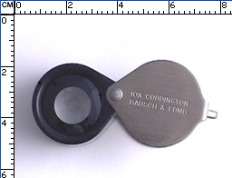 10X Economy Coddington Loupe Magnifier Contenti 220-014